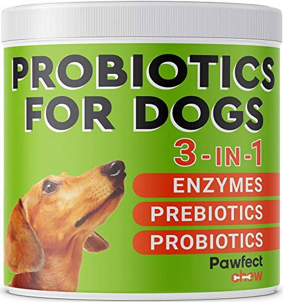 Probiotics for Dogs 120 Advanced Allergy Relief Dog Probiotics Chews