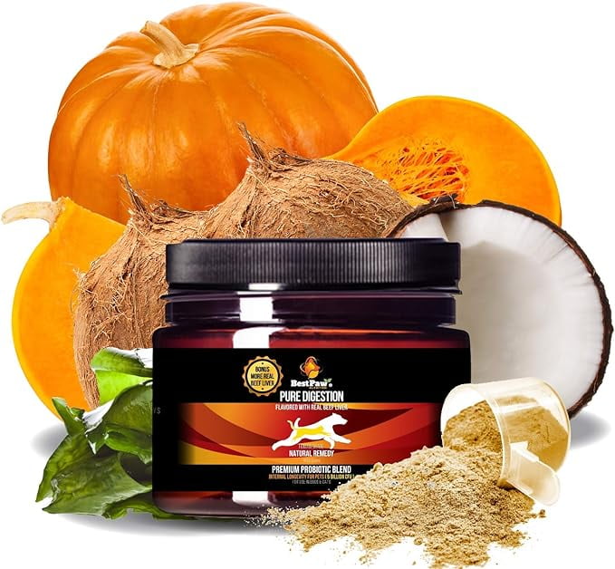Probiotics for Dogs & Cats with Prebiotics & Digestive Enzymes Best for
