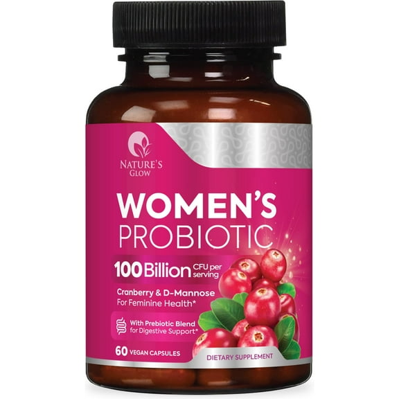 Probiotics for Women With 50 Billion CFU - Multi Strains Womens Probiotic With Acidophilus For Daily Digestive, Vaginal & Urinary Health Support, Immune Support, Shelf Stable - 60 Capsules