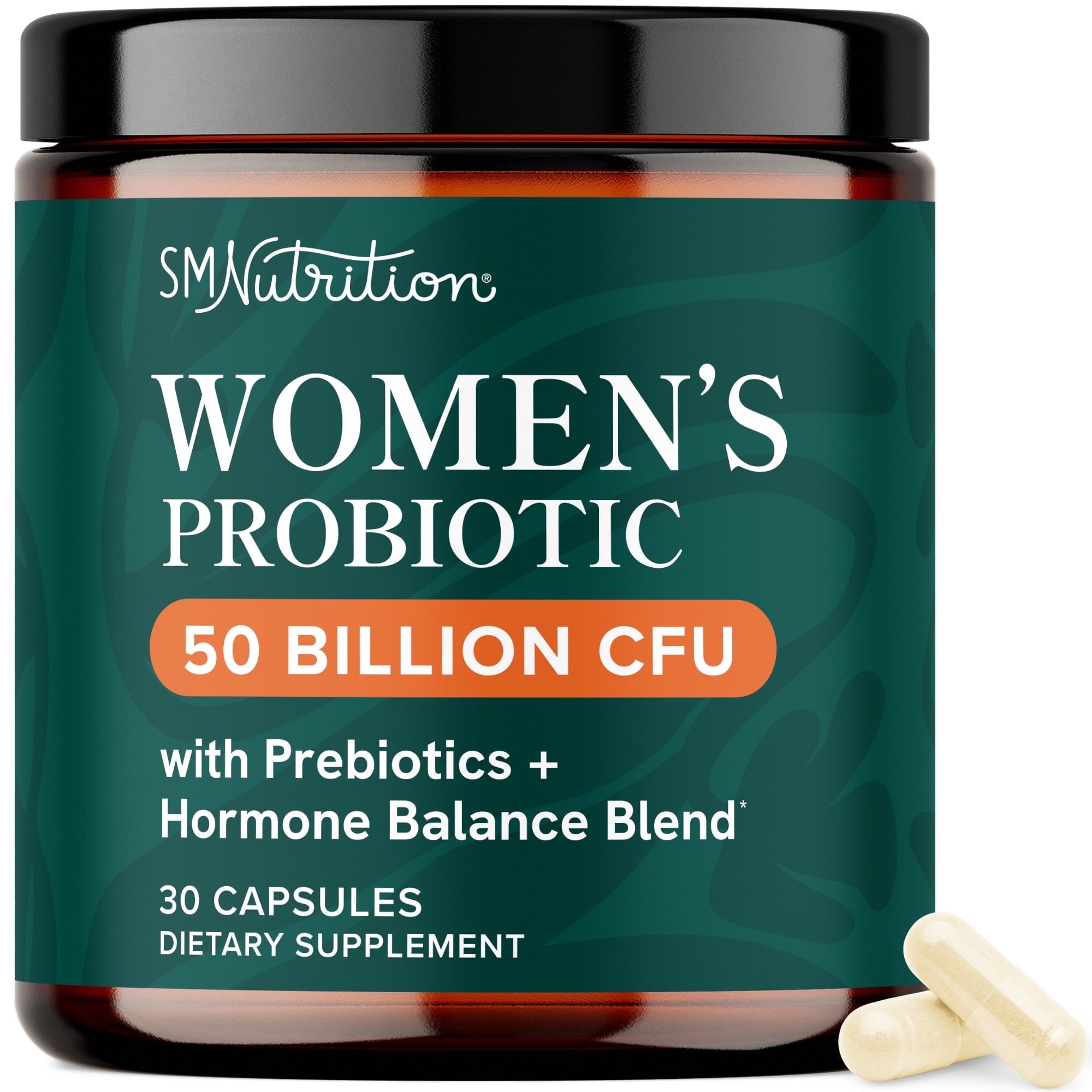 Probiotics For Women - 50 Billion CFU With Prebiotics And Cranberry 120 Vegan Caps With Lactobacillus Reuteri Acidophilus Bifidobacterium Probiotic Bio Cultures For Womens Intimate Flora - View #2