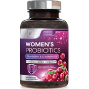 Probiotics for Women - Prebiotic and Probiotic Blend 60 Billion CFU Per Serving - 16 Strain Womens Probiotic for pH Balance & Vaginal Support - Digestive & Immune Support, Bottled USA - 120 Capsules