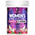 thumbnail image 1 of Probiotics for Women with Prebiotics & Cranberry, 50 Billion CFU, Vaginal Women's Probiotic for Immune & Digestive Health, D-Mannose for Urinary Health, Shelf Stable No Soy Gluten Dairy - 30 Capsules, 1 of 10
