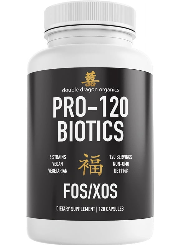 Probiotics for Men & Women with FOS XOS DE111, 120 Capsules