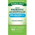thumbnail image 1 of Probiotics for Men and Women | 500 Million CFU | 100 Capsules | Acidophilus | by Nature's Truth, 1 of 7