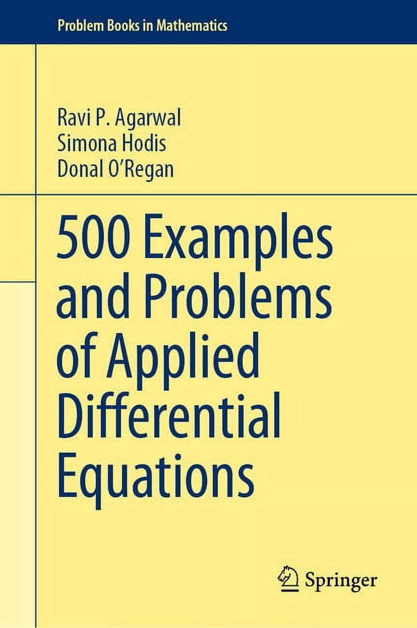 Problem Books in Mathematics 500 Examples and Problems of Applied ...