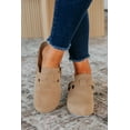 thumbnail image 1 of Problem Free Platform Clogs - Taupe, 1 of 5