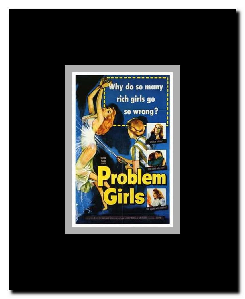 Problem Girls Framed Movie Poster