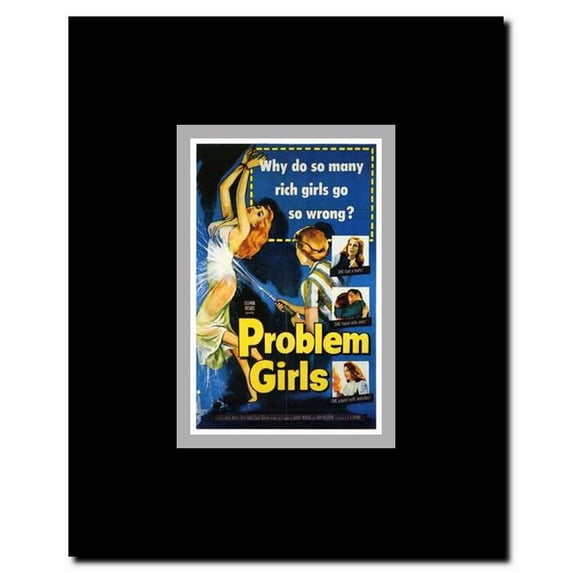 Problem Girls Framed Movie Poster