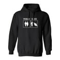 thumbnail image 1 of Problem Solved Adult Hooded Sweatshirt, 1 of 3