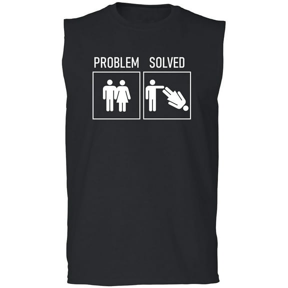 Problem Solved Adult Sleeveless Tee