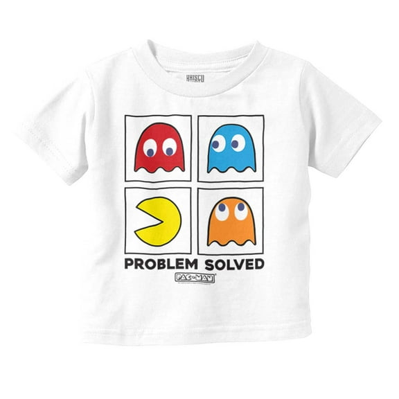 Problem Solved Pacman Toddler Boy Girl T Shirt Infant Toddler Brisco Brands 3T