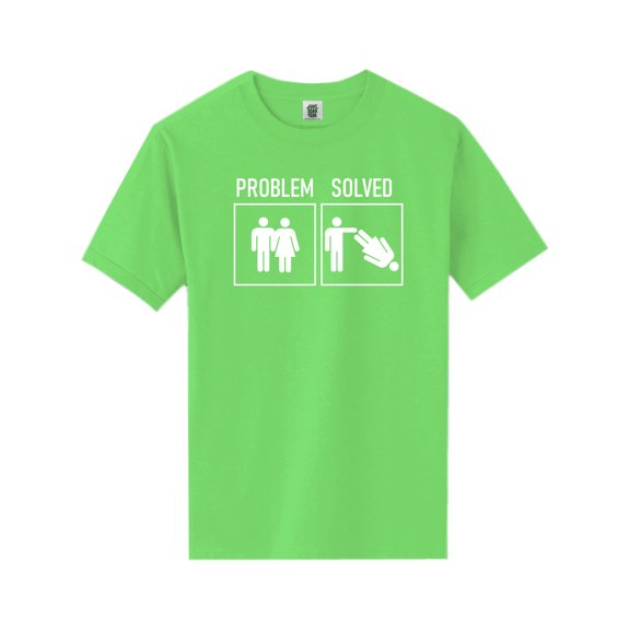 Problem Solved Short Sleeve Neon T-Shirt
