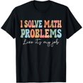 thumbnail image 1 of Problem Solver Math Mathematics Back To School Math Teacher T-Shirt, 1 of 5