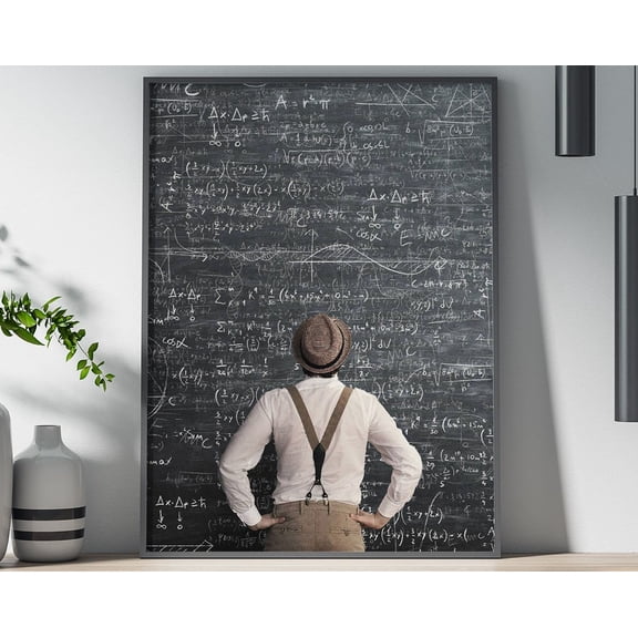 Problem Solving Poster, Poster, Poster Print, Wall Decor, Problem Solving, Minimalist Design, Contemporary Art Wall Art, Modern Wall Decor, 12x18 UNFRAMED