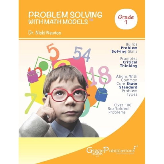 Pre-Owned Problem Solving with Math Models ~~ First Grade BW Paperback