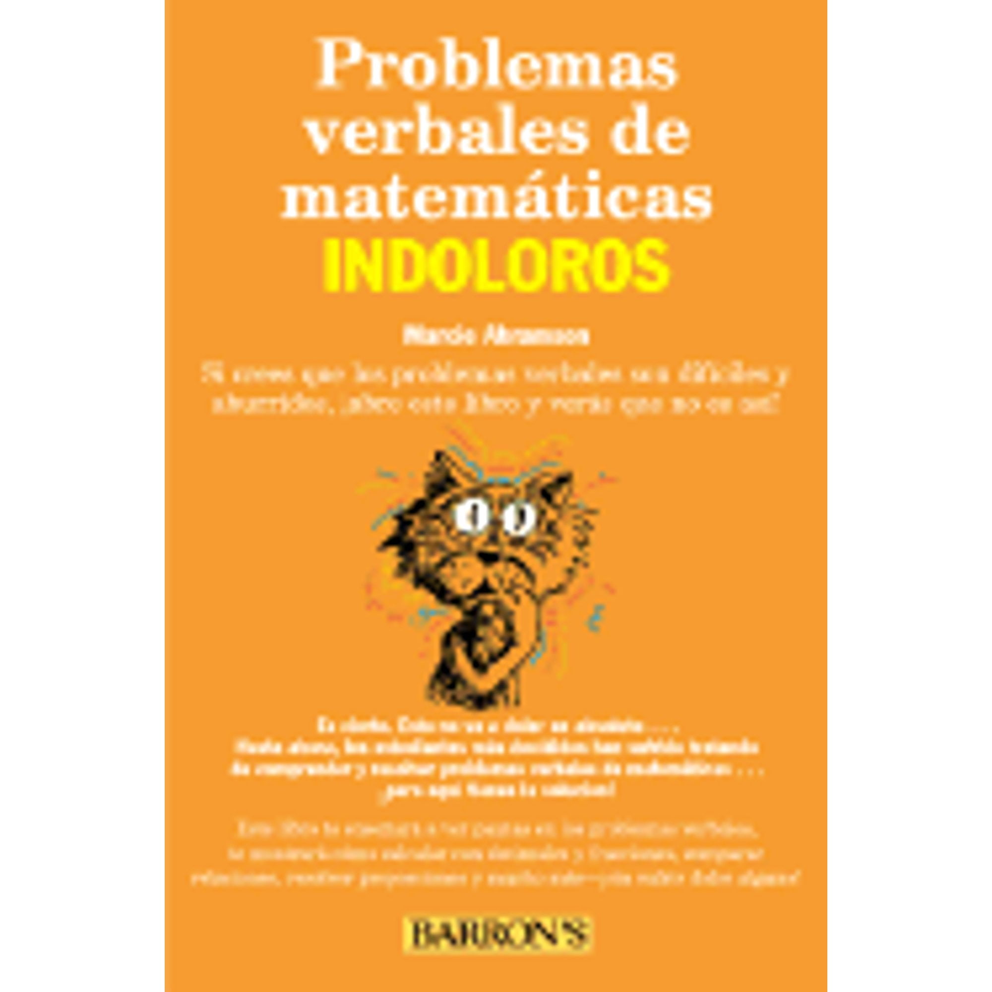 PreOwned Problemas Verbales de Matematicas Indoloros Painless Math