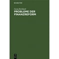 thumbnail image 1 of Probleme Der Finanzreform (Hardcover), 1 of 1