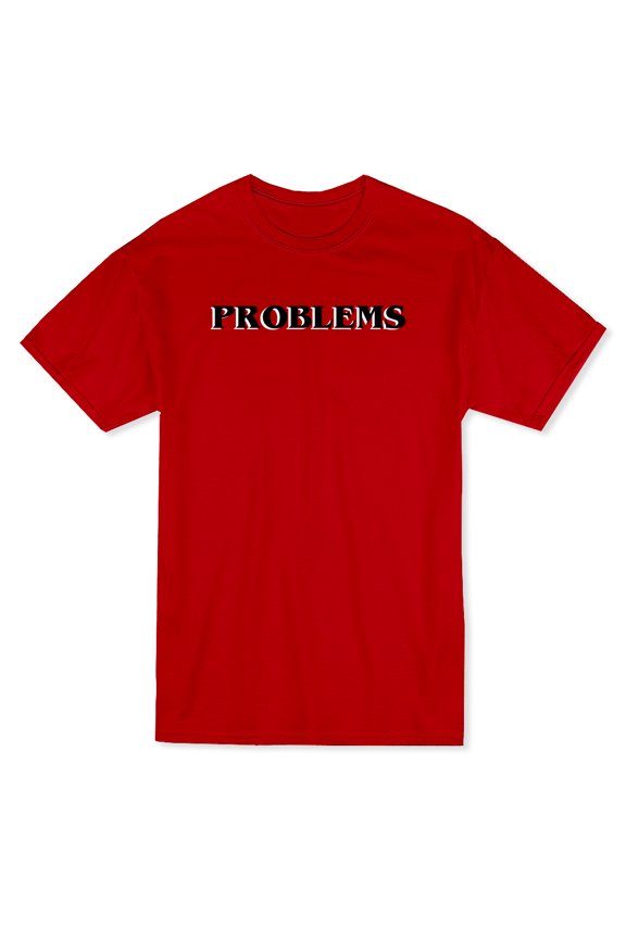 Problems Text Men's T-shirt