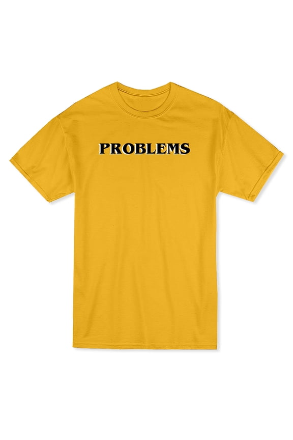 Problems Text Men's T-shirt