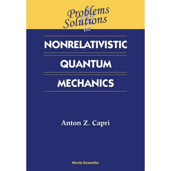 Prob & Soln in Nonrelat Quant Mechanics, (Paperback)