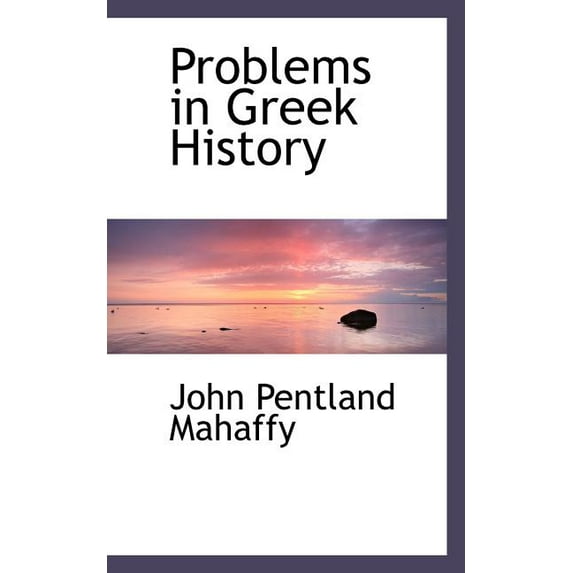 Problems in Greek History (Paperback)