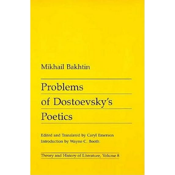 Pre-Owned Problems of Dostoevsky's Poetics: Volume 8 (Paperback) 0816612285 9780816612284
