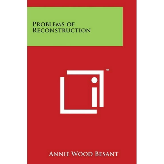 Problems of Reconstruction