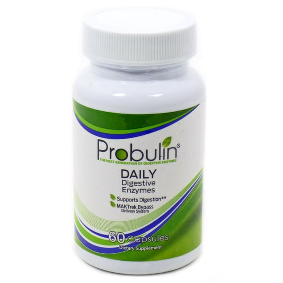 Probulin - Daily Digestive Enzymes - 60 Capsules