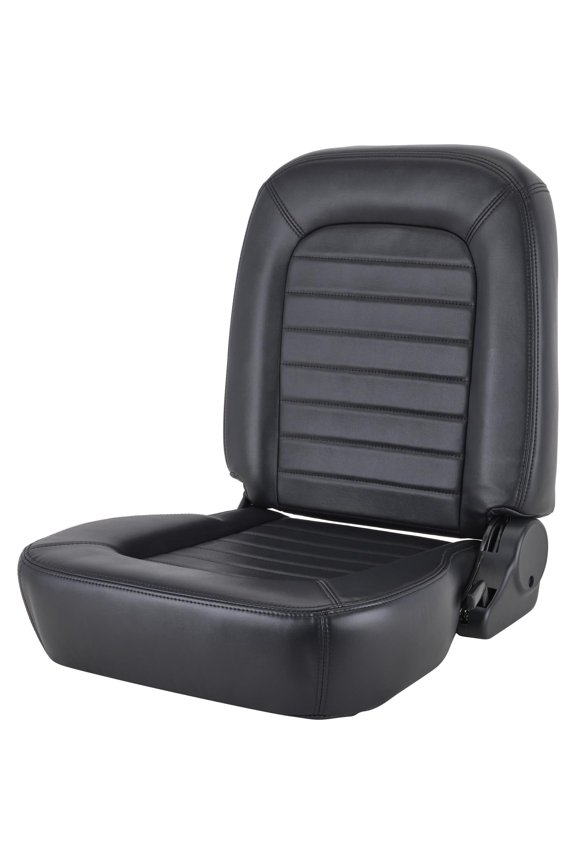 Procar 80-1550-54L Mustang-Style Beige Vinyl LH-Side Bucket Seat