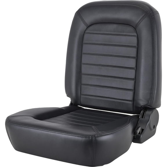 Procar 80-1550-99L Mustang-Style Bare LH-Side Bucket Seat Fits select: 1975-2003 FORD F150, 1993-2007 HONDA CIVIC
