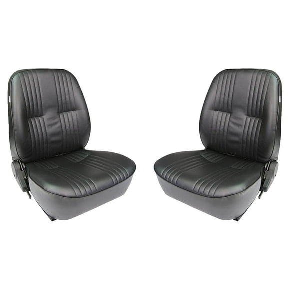 Procar Lowback Black Vinyl Seats Kit