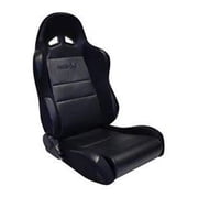 Procar Sportsman Racing Velour Left Seats - Black/Black