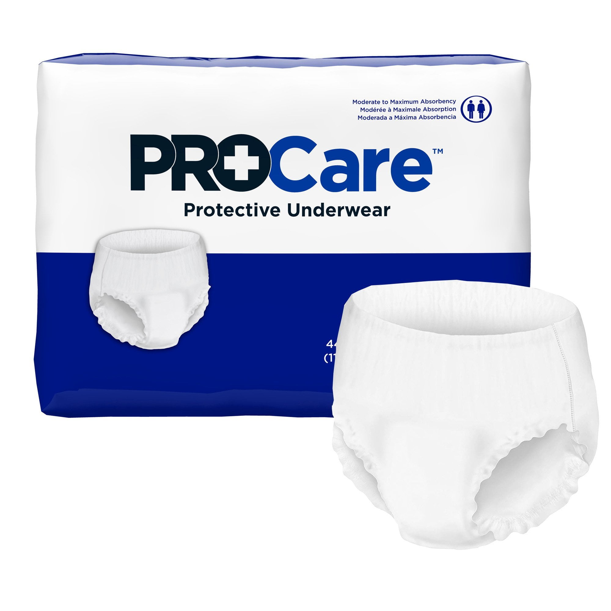 Procare CRU-513 Adult Absorbent Underwear. Case of 72
