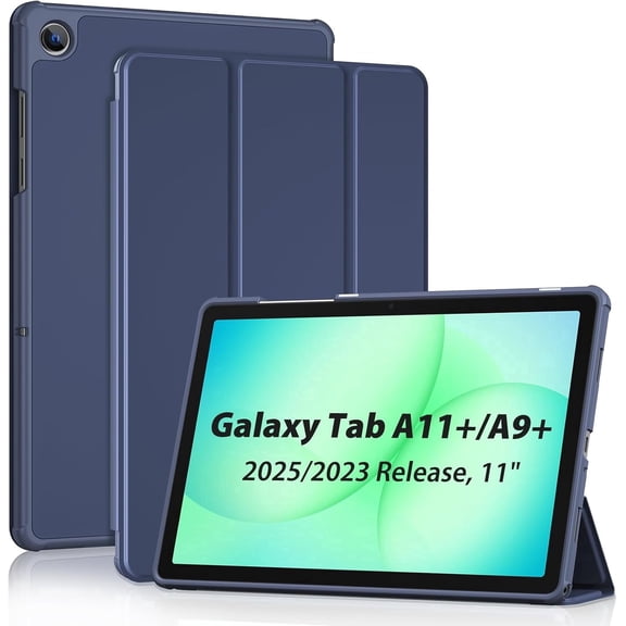 Procase Smart Case Protective Cover with TPU Back for Galaxy Tab A11 Plus/A9 Plus 11 Inch -Navy