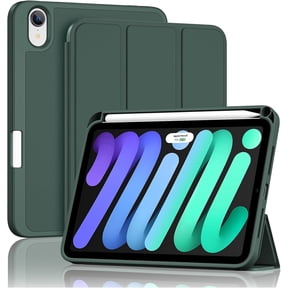 Procase Trifold Smart Case with TPU Back Compatible with iPad Mini 7 A17 Pro/ iPad Mini 6 8.3" -Mgreen