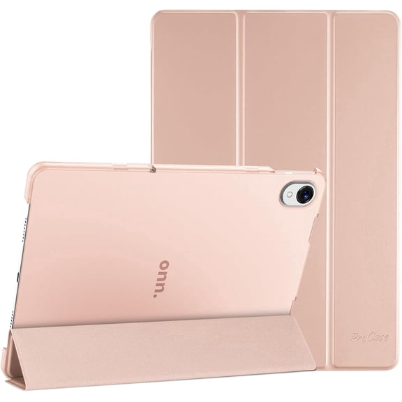 Procase for Onn. 11" Tablet Pro 2024 Case, Slim Stand Hard Back Shell Protective Smart Cover for Onn. 11 Inch Tablet Pro 2024 Model -Rosegold
