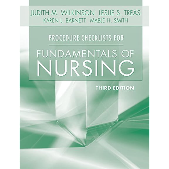 Pre-Owned Procedure Checklists for Fundamentals of Nursing (Paperback) 0803640781 9780803640788