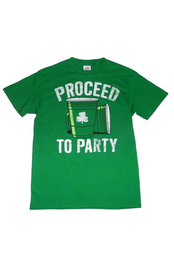 Proceed to Party Men's St Patrick's Day Irish T-Shirt Size Small