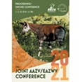 thumbnail image 1 of Proceedings 2021 Joint AAZV EAZWV Conference, (Paperback), 1 of 1