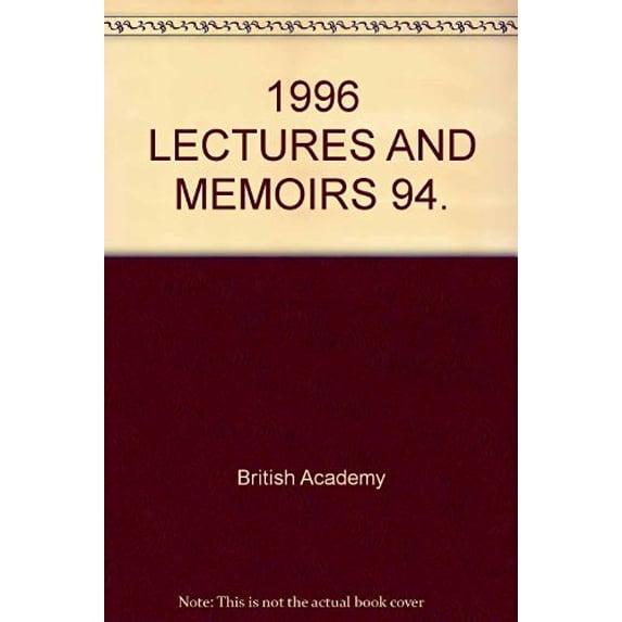 Proceedings British Academy 94, 1996 (Hardcover)