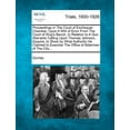 thumbnail image 1 of Proceedings in the Court of Exchequer Chamber, Upon a Writ of Error from the Court of King's Bench, in Relation to a Quo, (Paperback), 1 of 1