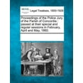thumbnail image 1 of Proceedings of the Police Jury of the Parish of Concordia : Passed at Their Special and Regular Sessions in February, April and May, 1860. (Paperback), 1 of 1
