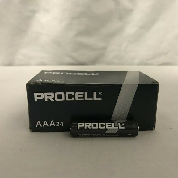 Procell by Duracell PC2400 Alkaline AAA Batteries 1 Box of 24 Batteries