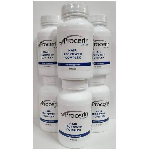 Procerin Tablets Hair Re Growth for Men, 6 - 90 tablet Bottles