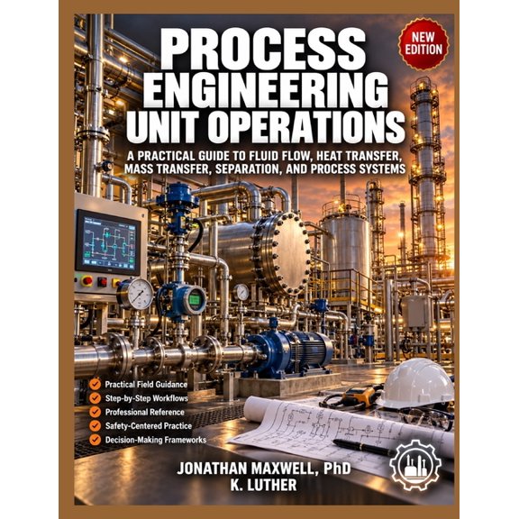 Process Engineering Unit Operations: A Practical Guide to Fluid Flow, Heat Transfer, Mass Transfer, Separation, and Proc, (Paperback)
