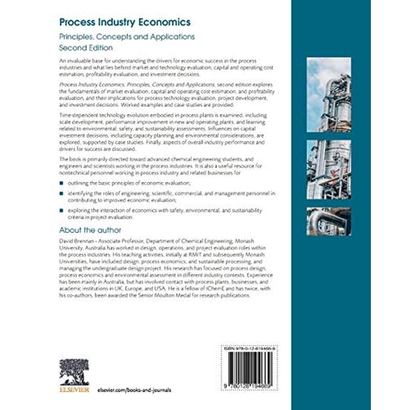 Pre-Owned Process Industry Economics: Principles, Concepts and Applications, (Paperback)