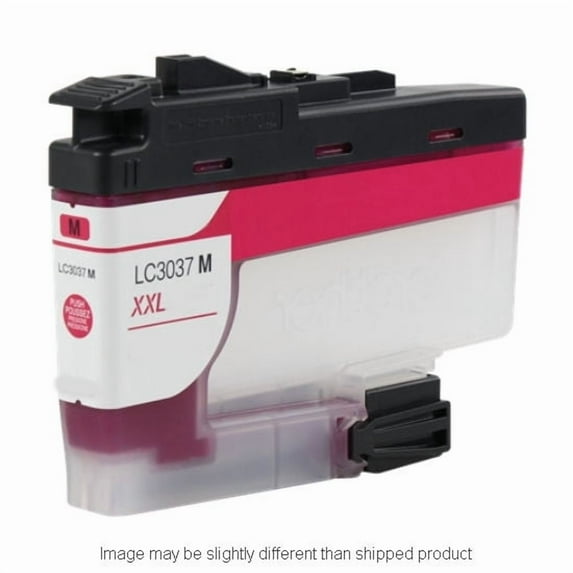 REPL BROTHER LC3037 SUPER HI MAGENTA INK, COMPATIBLE, 1.5k yield
