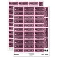 thumbnail image 1 of Processed Border Top Bottom Sticker Set - Light Pink - Matte Finish - 1.5" Small, 1 of 7