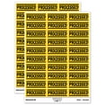 thumbnail image 1 of Processed Border Top Bottom Sticker Set - Yellow - Gloss Finish - 1.75" Medium, 1 of 7