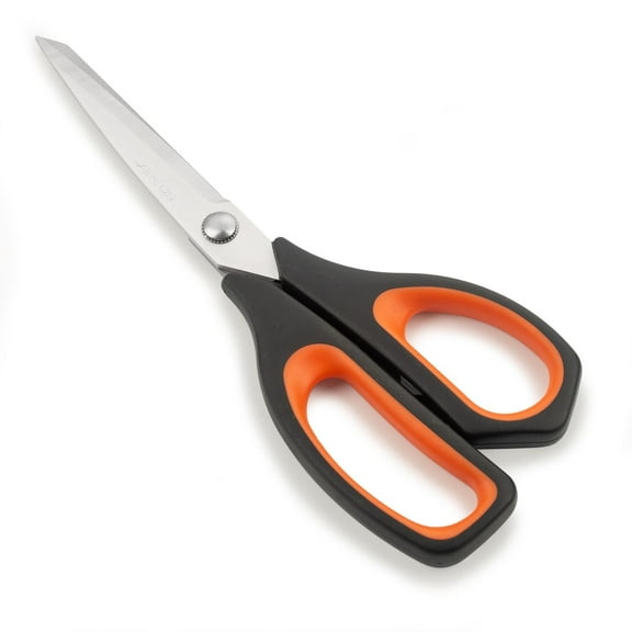 ARCOS Kitchen Scissors in Nitrum Stainless Steel. Black and Red